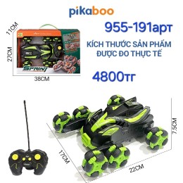 Дрифт-машинка 6 колес на радиоуправлении, 360, звук, свет, 38*27см, Арт 955-191