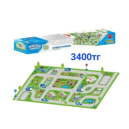 3Д Коврик игровой с машинками, Арт 0100