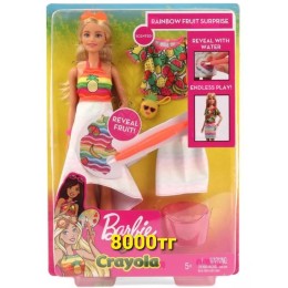 Кукла IQchina Barbie Крайола Радужный фруктовый сюрприз, 29 см, Арт 0104