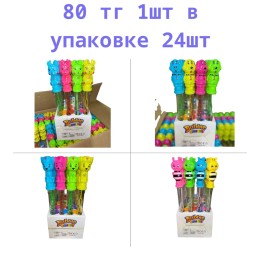 Мыльные пузыри концентрат в палках в ассортименте.Размер 25 см.1 упак*24 штуки.Арт.2711/15