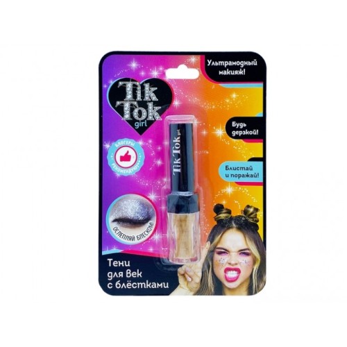 -Детские тени для век с блеском "Tik Tok Girl".Масса 1,5 гр.1/576.Арт.ESL61585
