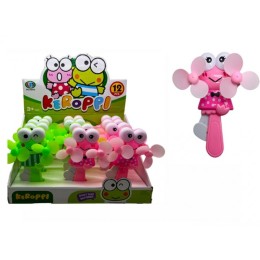 Вентилятор двойной "Keroppi".1 упак.*12 штук.Цена за упаковку.1/12 упак.Арт.SQ1126