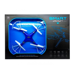 Квадрокоптер 4-х моторный "Smart Aircraft" без камеры.32*32 см.1/16.Арт.3509T