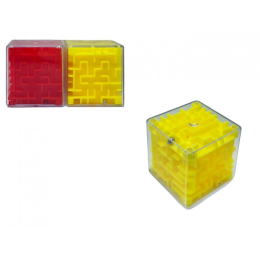 Игра портативная "Кубик-Лабиринт".3.5*3.5 см.1/1000.Арт.998-194A