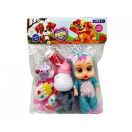 Набор "Cry Baby" с аксессуарами в пакете.23*20,5 см.1/180.Арт.LK1488A9