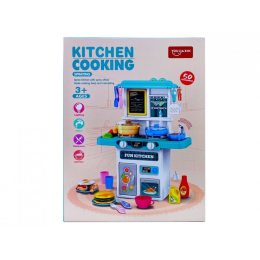 Ростовая кухня на батарейках на 50 предметов.41,5*31*10,5 см.1/16.Арт.678-5A