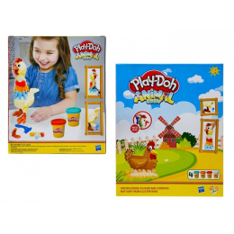 Набор воскового пластилина "Курочка Ряба".4 цвета.26*20,5*8,5 см.1/60.Арт.PD8808-1/2