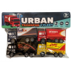 Набор машинок "Logistic Cars" из 4-х штук в пакете.24,5*13 см.1/144.Арт.HET-058