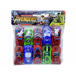Набор машинок "Avengers" из 10-ти  штук.21,5*22 см.1/288.Арт.9311-201A