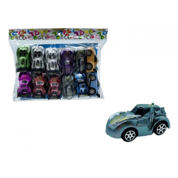 Набор иннерционных машинок "Cosmo cars" из 12-ти штук.6,5*4*3 см.1/240.Арт.399-863A