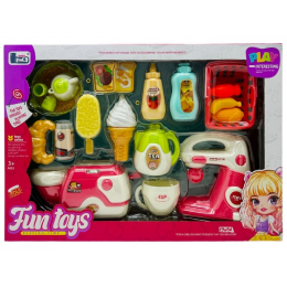 Набор продуктов с тостером и миксером.40*27,5*10 см.1/24.Арт.996-3