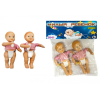 Пупсики-Близнецы в наборе.Руки-ноги гнутся.Рост 6,5 см.1/240.Арт.0035