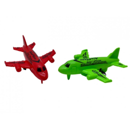 Машина иннерционная "Самолёт Air Plane" одиночный в пакете.9*7*4.5 см.1/1200.Арт.3052