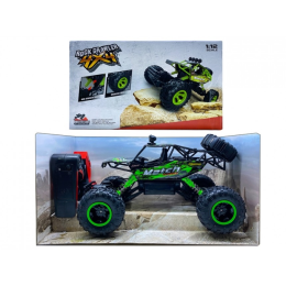 Машина радиоуправляемая "Багги Rock Crawler 4WD" на акк.Кузов мет.43*25,5*24,5 см.1/12.Арт.6266P