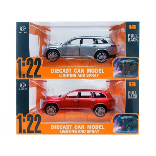 Модели металлические "Mercedes GLS".3 цвета.Масштаб 1:22.29*15*14.5 см.1/36.Арт.HCL-505