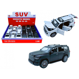 Металлические модельки "Toyota LC300".1 упак*12 штук.16*6.5*6 см.Цена за штуку.1/96.Арт.HY-013EZ