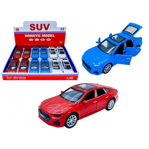 Металлические модельки "Audi RS7".1 упак*12 штук.16*6*4.5 см.Цена за штуку.1/96.Арт.HY-009EZ