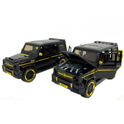 Модельки металлические "Mercedes G63 Gold".1 упак*4 штуки.Масш.1:24.1/48.20,5*8*9 см.Арт.M923Y