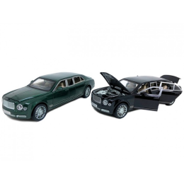 Модельки металл. "Bentley Mulsanne Grand Limousine".1 упак*4 штуки.21.5*7*5.5 см.1/72.Арт.M929F