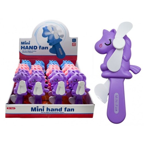 Вентилятор ручной "Little Pony Mini Fun".1 упак.*24 штуки.Цена за упак.1/18 упак.Арт.1188-117