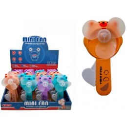 Вентилятор ручной "Bear Mini Fun".12 см.1 упак.*24 штуки.Цена за упаковку.1/36 упак.Арт.1188-130