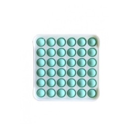 Антистресс ПОП ИТ POP IT в пластике однотонный в ассортименте.12*12 см.1/400.Арт.9012