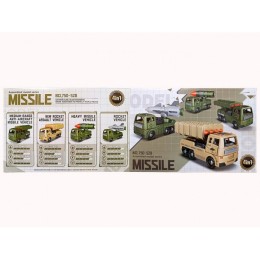 Конструктор "Missile".4в1.24*16*4.5 см.1/144.Арт.750-528