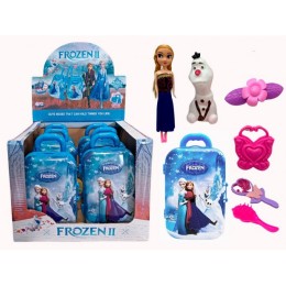 Кукла "Frozen" с аксессуарами в жестяном чемодане.15*11*8 см.1 уп*6 штук.Цена за упак.1/16.Арт.8029C