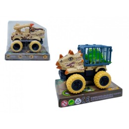 Машина инерционная  "Dinosaur Truck" под колпаком.2 вида.12*9*10 см.1/288.Арт.B1661