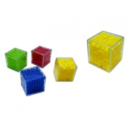 Игра портативная "Кубик-Лабиринт".3*3 см.1/1600.Арт.998-196A