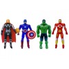 Герои одиночные "Marvel" со светом в пакете.4 вида.Рост 16,5 см.1/720.Арт.1638