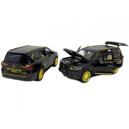 Модельки металлические "Lexus LX570 Gold Edition".1 упак*4 шт.Масш.1:24.20*8*7.5 см.1/48.Арт.M929X