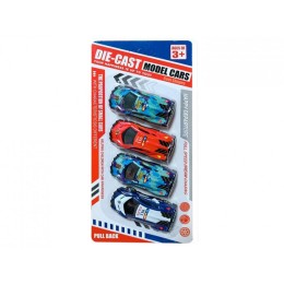 Набор металических машин "Lamborghini 911" из 4-х штук на планшете.25*11.5 см.1/360.Арт.789-2