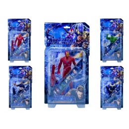 Герои "Avengers" одиночные в ассортименте на планшете.31,5*17,5*4,5 см.1/144.Арт.85005
