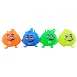 Силиконовый "M&m's" со светом  на резинке.1 упак*12 штук.Цена за упаковку.1/30 упак.Арт.868/32
