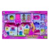 Дом пупсовый "Happy Family" с мебелью средний.61*36*6,5 см.1/24.Арт.1312