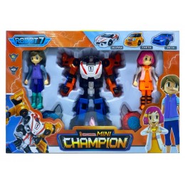 Тобот 7 "Champion" 3в1 в наборе с персонажем.40*28*7,5 см.1/48.Арт.Q1909