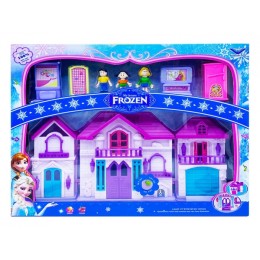 Дом пупсовый "Frozen" с мебелью музыкальный маленький.44,5*36*7 см.1/30.Арт.1324