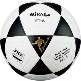 Мяч футбольный "Mikasa" резиновый литой.Размер 5.1/60.Арт.2024-21