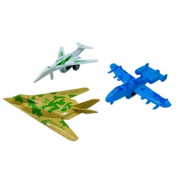 Машина инерционная "Самолёт Aircraft" 4 вида.12,5*9*3 см.1/1200.Арт.833-1
