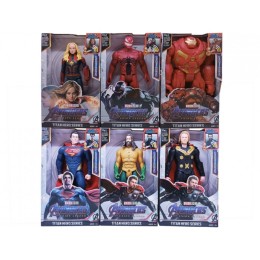 Герои Marvel в ассортименте.30*18*6 см.Рост 28 см.1/72.Арт.LK4055