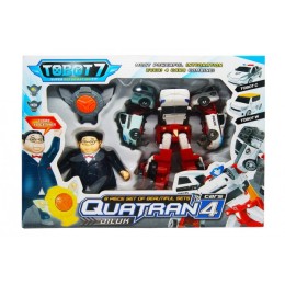 Тобот 7 "Quatran 4" 4в1 в наборе с персонажем.36*28*10 см.1/36.Арт.Q1907