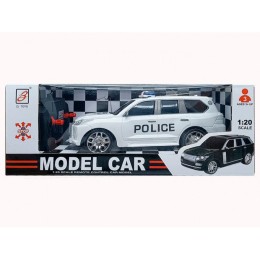Машина радиоуправляемая  "Lexus LX570 Police" на батарейках.28*14*10,5 см.1/60.Арт.ZJ23166