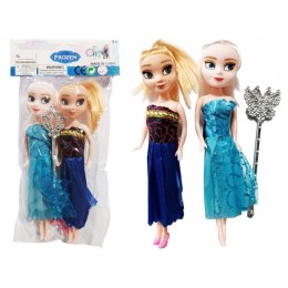 Набор кукол "Frozen" из 2-х штук в пакете.Рост 15 см.1/600.Арт.2020