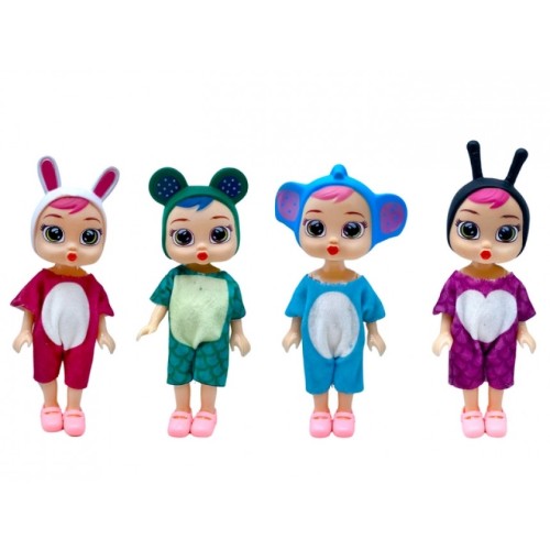 Куклы "Cry baby" в наборе из 2-х штук в ассортименте.Рост 16 см.1/270.Арт.JY19