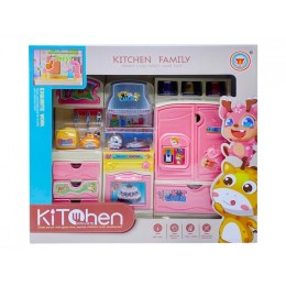 Кухонная мебель с техникой музыкальная.37,5*34*9 см.1/24.Арт.C05