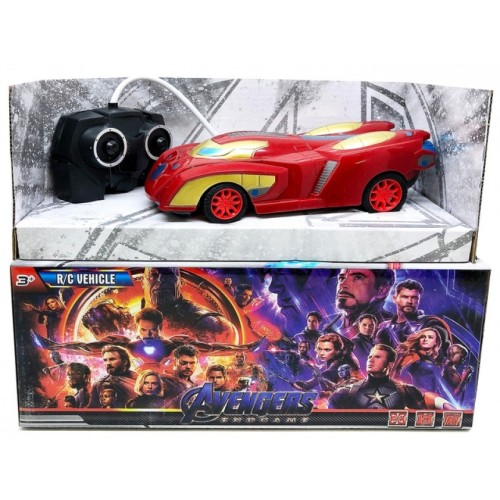 Машина радиоуправляемая на батарейках "IRON MAN".25,5*10.5*12.5 см.1/72.Арт.3280
