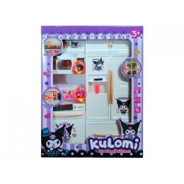 Кухонная мебель "Kuromi".Холодильник с посудомойкой.35*26,5*8,5 см.1/30.Арт.8921M-4