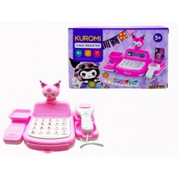 Кассовый аппарат "Kuromi" маленький.19*12,5*6,5 см.1/144.Арт.777-8
