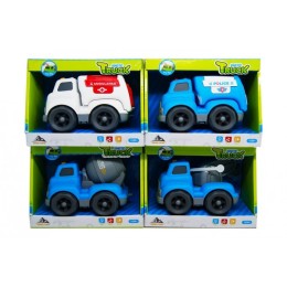 Машины музыкальные в ассортименте 7 видов.21*12*16 см.1/72.Арт.933-131А/137А